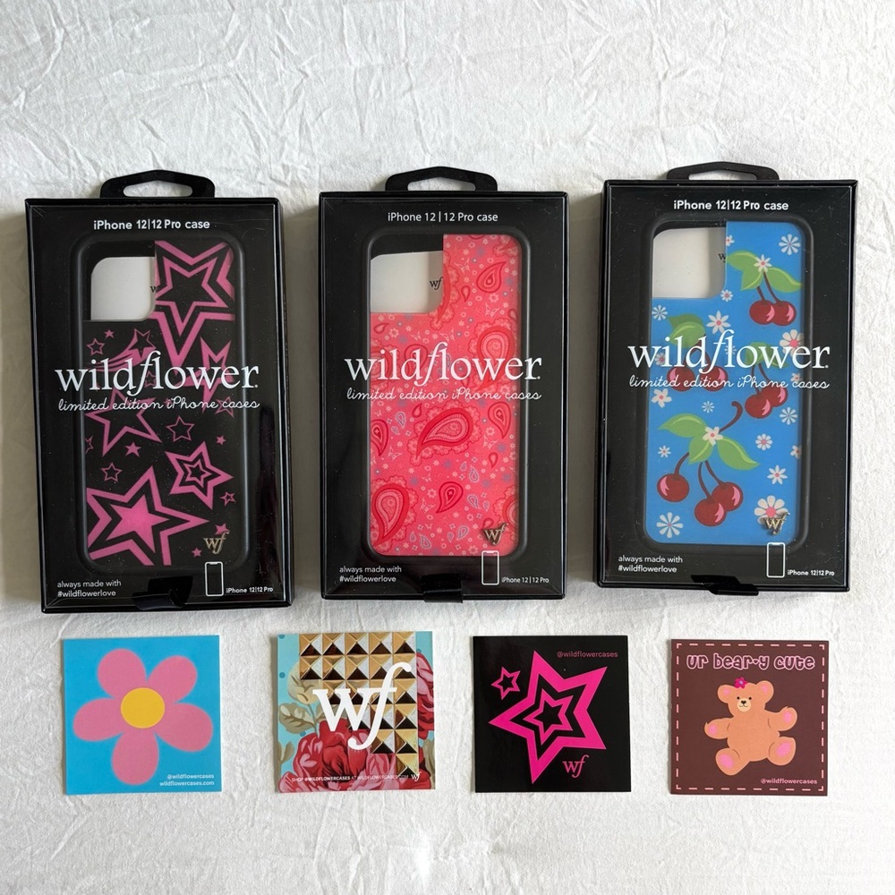 iphone 12 / 12 pro wildflower cases!